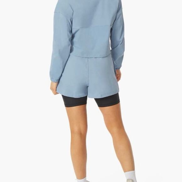 WeWoreWhat Blue Black Liner Windbreaker Biker Workout Athletic Running Shorts XS - Picture 3 of 8